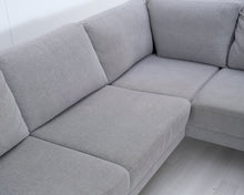 Lataa kuva Galleria-katseluun, 4-istuttava kulmasohva harmaa

