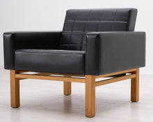 Lataa kuva Galleria-katseluun, 60-luvun kerninojatuoli musta
