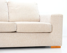 Load image into Gallery viewer, Asko 2-istuttava kangassohva beige
