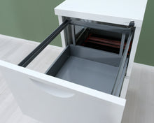 Lataa kuva Galleria-katseluun, Arkistokaappi valkoinen
