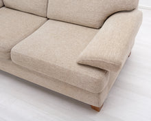 Load image into Gallery viewer, Asko Florence 2-istuttava kangassohva beige
