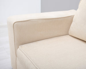 Asko 3-istuttava kangassohva beige