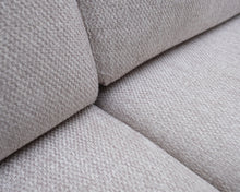 Load image into Gallery viewer, Asko Torino 3-istuttava vuodesohva vaaleanharmaa
