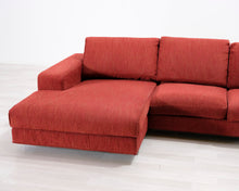Lataa kuva Galleria-katseluun, Arketipo XL 3-istuttava divaanisohva punainen
