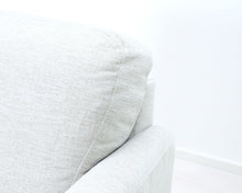 Load image into Gallery viewer, 2-istuttava kangassohva vaaleanharmaa

