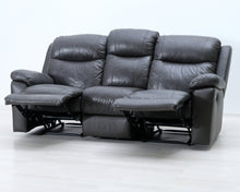 Lataa kuva Galleria-katseluun, 3-istuttava mekanismisohva musta
