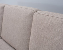 Load image into Gallery viewer, Asko 3-istuttava sohva vaaleanruskea
