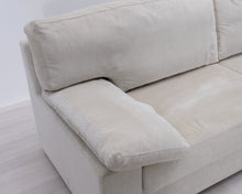 Lataa kuva Galleria-katseluun, Finnsoffat 3-istuttava vuodesohva beige
