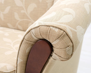 3-istuttava kangassohva beige