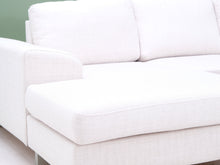 Load image into Gallery viewer, Asko BB divaanisohva ja rahi vaaleanbeige
