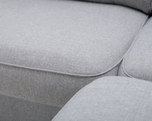 Load image into Gallery viewer, Asko 4-istuttava kulmasohva harmaa
