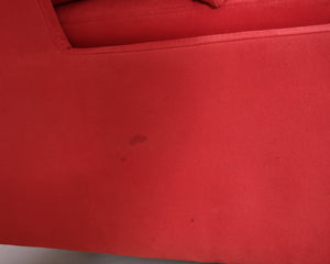 Asko 4-istuttava kangassohva punainen