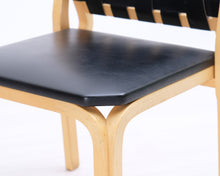 Lataa kuva Galleria-katseluun, Artek 612 satulavyötuoli musta
