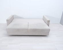 Load image into Gallery viewer, Asko Torino 3-istuttava vuodesohva vaaleanharmaa
