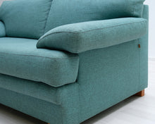 Load image into Gallery viewer, Asko Florence 2-istuttava kangassohva sininen
