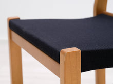 Lataa kuva Galleria-katseluun, Artek 611 ruokatuoli tumma verhoilu
