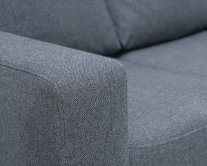 3-istuttava divaanisohva vaaleanharmaa