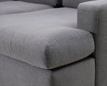 Load image into Gallery viewer, 4-istuttava divaanisohva harmaa
