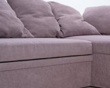 Lataa kuva Galleria-katseluun, 3-istuttava vuodesohva divaanilla harmaa
