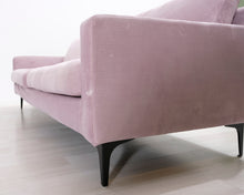 Lataa kuva Galleria-katseluun, Sofacompany 3-istuttava kangassohva laventeli
