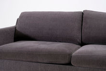 Lataa kuva Galleria-katseluun, 3-istuttava kulmasohva tummanharmaa
