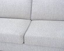 Load image into Gallery viewer, Asko Florence 3-istuttava kangassohva vaaleanharmaa
