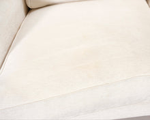 Lataa kuva Galleria-katseluun, 3-istuttava kangassohva valkoinen
