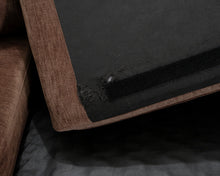 Load image into Gallery viewer, 6-istuttava kulmasohva ruskea
