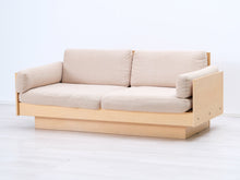 Lataa kuva Galleria-katseluun, Artek 555 Ben Af Schulten 2-istuttava sohva beige
