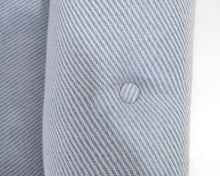 Lataa kuva Galleria-katseluun, 3-istuttava kangassohva vaaleansininen
