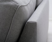 Load image into Gallery viewer, Asko 4-istuttava kulmasohva harmaa
