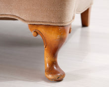 Load image into Gallery viewer, 3-istuttava kangassohva beige
