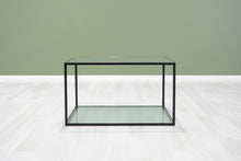 Load image into Gallery viewer, B&amp;B Italia sohvapöytä lasilevyllä
