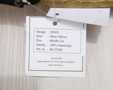 Load image into Gallery viewer, Artwood Dino peili Ø80 cm kultainen

