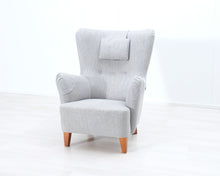 Load image into Gallery viewer, Asko Richard nojatuoli harmaa
