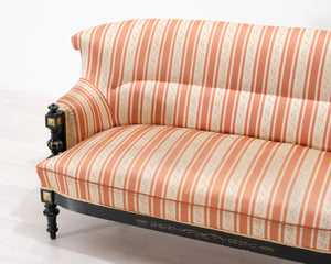 2-istuttava antiikkinen sohva