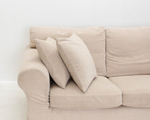 Lataa kuva Galleria-katseluun, Asko 3-istuttava sohva, beige
