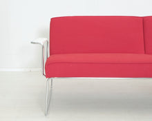 Lataa kuva Galleria-katseluun, Isku TERE 3-istuttava sohva ja rahi punainen
