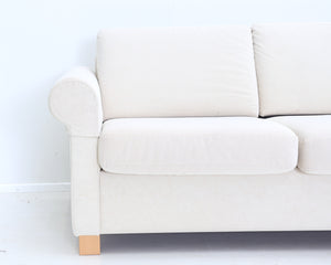Asko 2-istuttava sohva luonnonvalkoinen