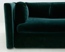 Lataa kuva Galleria-katseluun, Hackney 3-istuttava sohva Lola tummanvihreä
