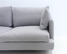 Lataa kuva Galleria-katseluun, HT Collection Como 2-istuttava sohva harmaa

