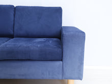 Lataa kuva Galleria-katseluun, 7-istuttava kulmasohva sininen
