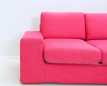 Load image into Gallery viewer, 3-istuttava divaanisohva Marimekko Pirput Parput pinkki
