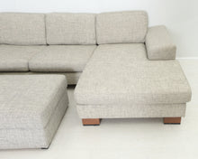 Load image into Gallery viewer, Asko BB divaanisohva säilytysrahilla harmaanbeige
