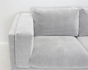 Ikea Nockeby sohva, vaaleanharmaa