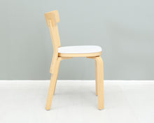 Lataa kuva Galleria-katseluun, Artek 69 tuoli valkoinen laminaatti
