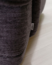 Load image into Gallery viewer, 3-istuttava kangassohva harmaa
