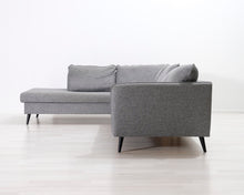 Lataa kuva Galleria-katseluun, 5-istuttava kulmasohva harmaa
