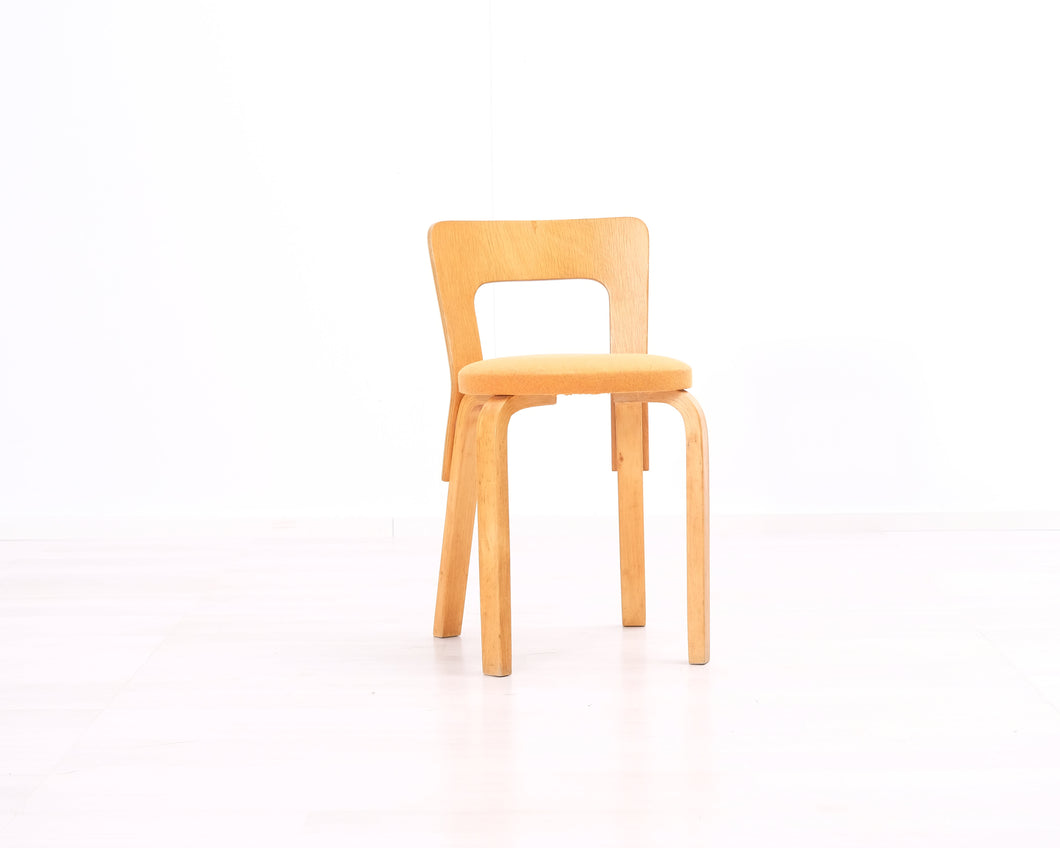 Artek 65 tuoli koivu / oranssi