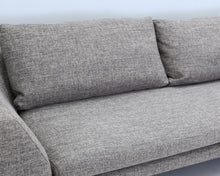 Lataa kuva Galleria-katseluun, Adea Band kangassohva tummanharmaa
